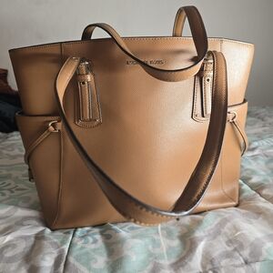 Michael Kors Brown Leather Tote
